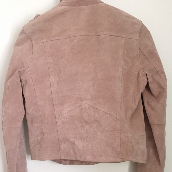 SL8 Suede Leather Motorcycle Jacket - Picture 2 of 6